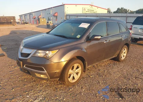 2010 Acura Mdx z USA, uszkodzony, nr VIN 2HNYD2H22AH506705